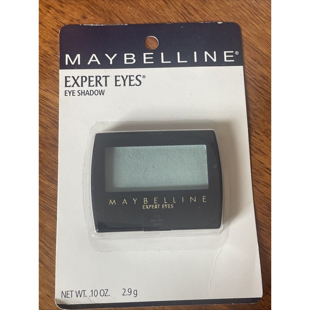 MAYBELLINE Expert Eyes Eye Shadow .10 oz 2.9 g Misty Mint Pearl #D31